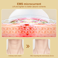 Masseur facial électronique vibrant pour le visage, le cou et les yeux, à micro-courant, effet lifting 3D en V, prix d'usine
