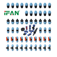 Raccords de tuyauterie IFAN DIN 8074, échantillon gratuit, personnalisés, coude femelle, té, 20-110 mm, raccords à compression HDPE PP