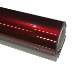 Reedee all'ingrosso 5 anni di garanzia Anti-graffio pppf colore rivestimento auto Tpu rosso cremisi T pellicola protettiva