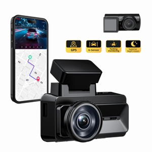 デュアルレンズWifiカメラ<span class=keywords><strong>3</strong></span>インチIPS <span class=keywords><strong>LCD</strong></span>ディスプレイ2k + 1080P GPSトラッキングとエージェント用スピード - Product Image 1