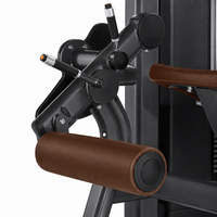 Machine professionnelle à charge de plaques pour extensions et curls assis des jambes, équipement d'entraînement des cuisses à double fonction pour quadriceps et ischio-jambiers