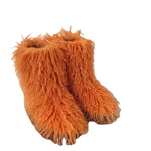 Mujeres Y2K Cool Winter Fashion Short Faux Fur Snow Boots Hot Girl Style Tassel Punk Shoes - Product Image 5