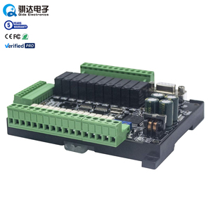 บอร์ดควบคุมอุตสาหกรรม PLC รุ่น FX3U-24MR และ FX3U-24MT อินพุต14ช่องสัญญาณเอาต์พุต10ช่องมีโมดูลแปลงสัญญาณ6AD 2DA พร้อมพอร์ตสื่อสาร RS-485และวงจรนาฬิกาจริง (RTC) - Product Image 4