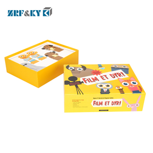 Tùy chỉnh câu đố đồ chơi động vật mô hình phim hoạt hình giáo dục thẻ bao bì hộp - Product Image 6