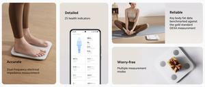 Báscula de composición corporal <span class=keywords><strong>Xiaomi</strong></span> S400 Medición precisa de la impedancia eléctrica Múltiples modos Peso de la báscula corporal <span class=keywords><strong>Mi</strong></span> - Product Image 4