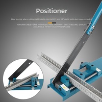 Cisaille industrielle pour gaines de câblage en acier au carbone et PVC, coupe à 45 et 90 degrés, avec règle de limitation, OEM ODM
