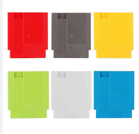 Coque de carte de jeu 72 broches pour étui de protection pour cartouche de jeu NES avec 3 vis