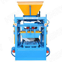 Machine à fabriquer des blocs de briques semi-automatique Qt4-24, best-seller, machine à pavés