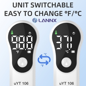 Lannx uyt 106 Y Tế Lâm Sàng thermometrs điện tử trán termometro infrarrojo cao nhạy cảm nhanh chóng đọc nhiệt kế - Product Image 3