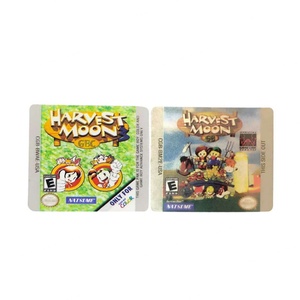 Harvest Moon 3 Terfect Dftk <b>Game</b> Cartridge Stickers for Gbc - Product Image 1