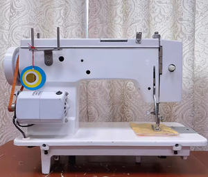 Machine <span class=keywords><strong>à</strong></span> coudre électrique multifonctionnelle portable JUKKY 308 pour usage domestique, corps en acier simple, configuration <span class=keywords><strong>à</strong></span> plateau plat, utilisée - Product Image 6