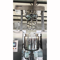 Machine à émulsionner sous vide pour cosmétiques 500L SUS316L, mélangeur sous vide pour usine de fabrication de shampooing