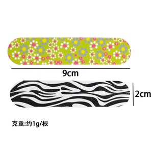 Venta al por mayor <span class=keywords><strong>precio</strong></span> barato colorido flor corazón mariposa 9cm doble cara Mini lima <span class=keywords><strong>de</strong></span> <span class=keywords><strong>uñas</strong></span> desechable EVA lima <span class=keywords><strong>de</strong></span> <span class=keywords><strong>uñas</strong></span> colorido impreso - Product Image 6