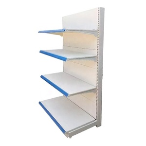 2024 Estantes <span class=keywords><strong>minimarket</strong></span> resistentes de metal de tamaño de color personalizado de fábrica estantes de pared <span class=keywords><strong>para</strong></span> góndola de exhibición de cosméticos - Product Image 2