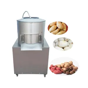 Carrots Ginger Potato Washing Machine Cassava Tubers Peeling Machine Taro Peeling Machine