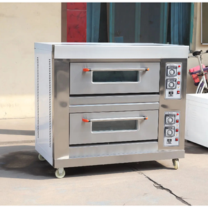 เตาอบเดี่ยวสแตนเลสใหม่เอี่ยม ใช้ไฟฟ้าหรือแก๊ส ควบคุมอัตโนมัติด้วยระบบดิจิตอล พร้อมตั้งเวลาในตัว เหมาะสำหรับโรงแรมและธุรกิจจัดเลี้ยง - Product Image 1