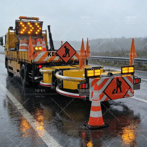 Dispositivo de Protección Anticollisión de Doble Capa Estilo Escorpión para Vehículos de Carretera NIHIX, Modelo NIHIX-AU100K para Montaje en Automóvil - Product Image 1