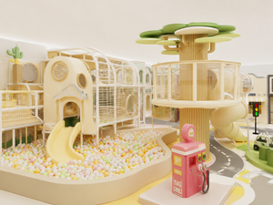 Aire de jeux intérieure commerciale personnalisée pour enfants, labyrinthe d'aventure, équipement de jeu souple pour centre commercial, centre communautaire, certifié ASTM - Product Image 4