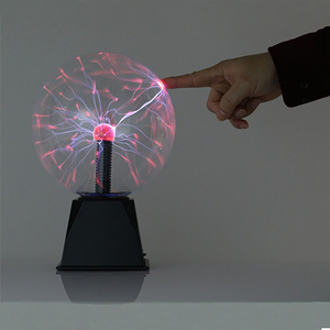 Magic <b>Plasma</b> <b>Ball</b> Lamp Touch Glass LED Night Light Atmosphere Lights Christmas Party Bedroom Decor Kids Birthday Gift Toy - Product Image 3