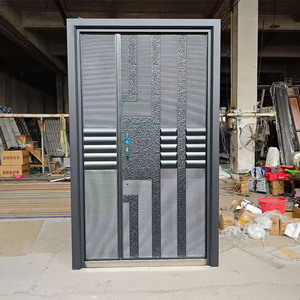 Porte <span class=keywords><strong>d</strong></span>'entrée en aluminium moulé en relief tridimensionnel: la première ligne de <span class=keywords><strong>d</strong></span>éfense pour la maison qui équilibre la sécurité et la durabilité - Product Image 6