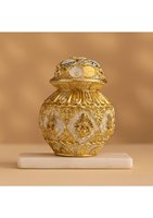 Pièce de monnaie Ashtalakshmi plaquée or et argent, 5 pouces, faite à la main, pour mariage, temple domestique, décoration Vastu, cadeau de prospérité