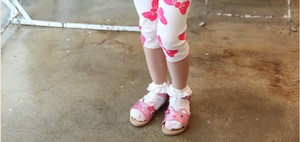 Ventes en gros de t-shirts et de pantalons décontractés à manches courtes en coton à imprimé animal pour enfants filles - Product Image 5