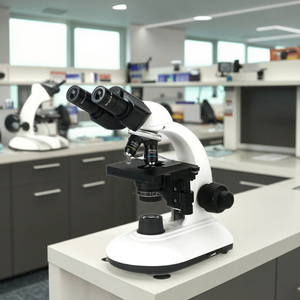 Manufacturer Sale for LABONE 40X-1000X LED <strong>Lab</strong> Binocular <strong>Compound</strong> Optical Biological <strong>Compound</strong> <strong>Microscope</strong> - Product Image 6