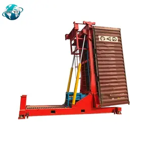 Hight quality 20feet Turnover Machine Container Tilter Tipper container bulk material loading and unloading