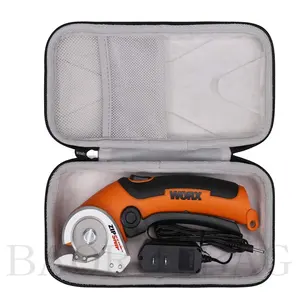 Estojo organizador para corte de telha, capa dura personalizada para worx wx081l zipsnip ferramenta de corte rotorazer serra cortador de azulejo suporte