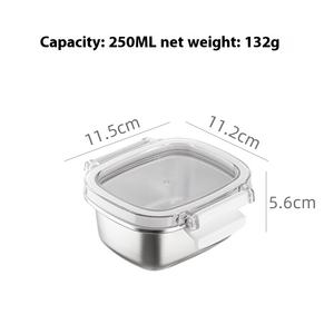 Pour <span class=keywords><strong>Amazon</strong></span> 304 boîte à <span class=keywords><strong>lunch</strong></span> mignonne en acier inoxydable avec chauffage à induction de cuiseur à salade de fruits frais multi-spécifications - Product Image 6