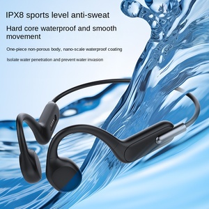 Auriculares de natación impermeables para deportes, auriculares abiertos, dispositivo de escucha inalámbrico, auriculares de Audio para correr, auriculares de conducción ósea - Product Image 4