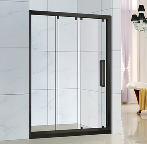 Cabines de <span class=keywords><strong>douche</strong></span> Kalaishi de luxe <span class=keywords><strong>90x90</strong></span>, cabine de <span class=keywords><strong>douche</strong></span> coulissante, paroi de <span class=keywords><strong>douche</strong></span> en verre coulissante avec mécanisme de fermeture douce - Product Image 1