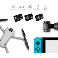 Tarjeta de Memoria Micro TF SD de Plástico con Logotipo Personalizado, 32GB-256GB, C10 U1, Alta Velocidad, para Teléfono, Cámara, GPS, DVR, Gran Venta