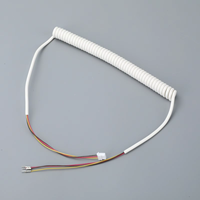 Câble de raccordement pour interphone, faisceau de câblage en cuivre nu, isolation PVC, connecteur USB de longueur personnalisée pour machine à coudre, 250V