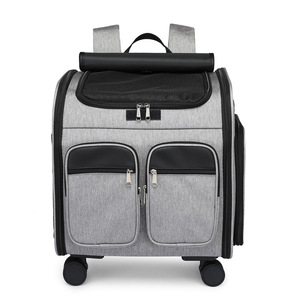 Bestseller Haustier-Reisetrolley mit Geräuscharmen Rädern und Großem Stauraum für Hunde und Katzen in Verschiedenen Farben für Flugreisen - Product Image 2