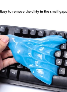 Gel Nettoyant Auto pour Tableau de Bord et Clavier, Bleu, 160g 200g, Pâte Nettoyante pour Voiture, Nettoyant Intérieur, Slime - Product Image 4