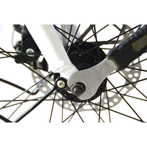 Vélo <span class=keywords><strong>électrique</strong></span> haute performance au design coloré 36V/300W, fourche en acier robuste et cadre en alliage pour les cyclistes plus jeunes - Product Image 5