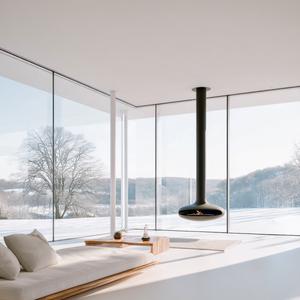 Poêle à bois au bioéthanol, foyer <span class=keywords><strong>suspendu</strong></span> rotatif pour hôtel, jardin, foyer <span class=keywords><strong>suspendu</strong></span> décoratif - Product Image 6