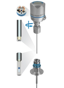 Capteur de température RTD sanitaire de haute précision PT100, thermomètre modulaire TM411 en stock, thermomètre industriel 100% neuf - Product Image 3
