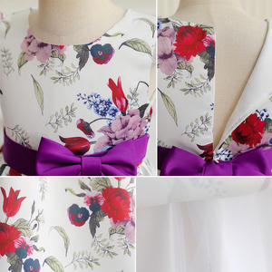 2022キッズチルドレンウエディングガウンウェディングパーティードレスイブニングフォーマルドレス服ガールズプリンセスクリスマスフラワーバースデードレス - Product Image 3