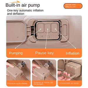 Nệm bơm hơi cắm trại ngoài trời Giường gấp di động tự động Đơn Gia dụng đặt sàn dày - Product Image 2