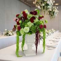 Fleurs artificielles toucher réel Couleurs printanières : Gladiolus, Calla Lily, Amaranthus pour centre de table, guirlande de fleurs suspendue pour allée, intérieur/extérieur