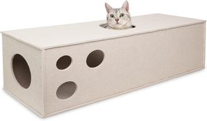 High Density Soundproof Cat <b>Cave</b>, Washable Acoustic Felt Cat <b>Bed</b> Customizable for Apartment & Pet Grooming Salon - Product Image 2