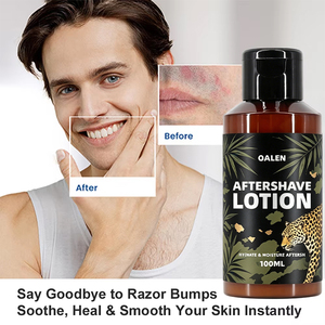 Lotion <span class=keywords><strong>Après</strong></span>-<span class=keywords><strong>Rasage</strong></span> Hydratante et Nourrissante pour Hommes 100ML, Marque Privée, Vente en Gros Fabricant – Apaise les Irritations, Réduit les Rougeurs - Product Image 3