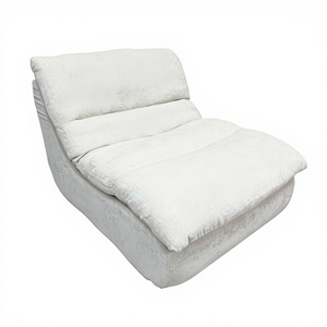 أريكة قطاعية بمقعد واحد من الفوم للشقق أو الفنادق، مقاعد قماشية مستطيلة معبأة بالتفريغ لغرفة المعيشة - Product Image 3