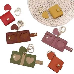 Llavero de Cuero Personalizado con Foto - Regalo Romántico para Parejas, Llavero de Cuero PU Resistente para Bolsos/Carteras - Product Image 3