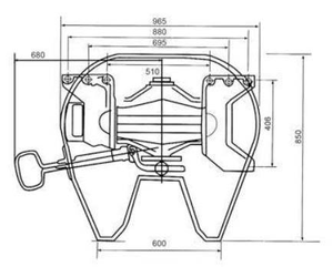 Offre Spéciale norme de sécurité la plus élevée de la cinquième roue ET-3800 90 # pour la pièce de remorque - Product Image 4