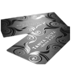 Sang trọng cả hai bên đầy đủ màu sắc in cảm ứng mềm mại cardstock lớn lên tại chỗ lớp phủ UV thẻ kinh doanh - Product Image 6