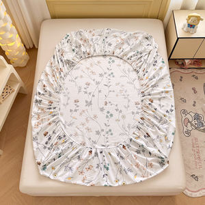 Protector de Colchón Ajustable de Algodón 100% Puro, Simple, Estampado, con Borde Ancho, Hecho a Medida, Venta al por Mayor de Fábrica - Product Image 3