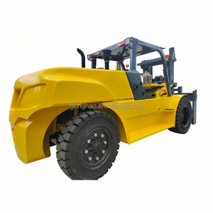 Carretilla elevadora de 10 toneladas y 12 toneladas, carretilla elevadora diésel de 2 etapas para carga dentro del contenedor utilizado en carretillas elevadoras de rueda delantera doble portuarias - Product Image 6